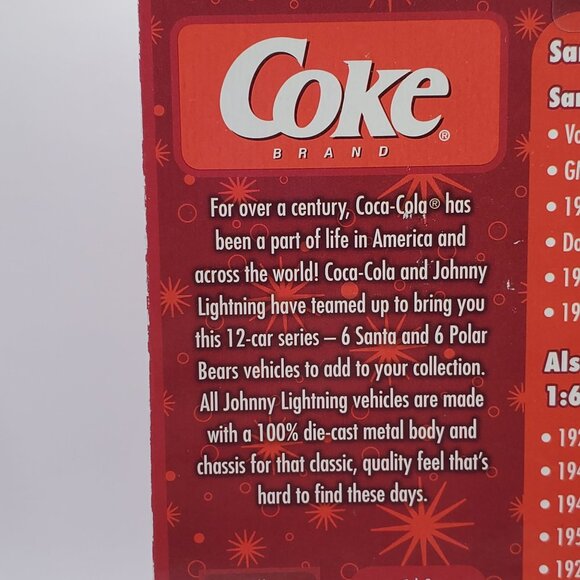 Chevy El Camino Coca Cola Johnny Lightning Die Cast Car 1:64 Scale 1959 - Picture 5 of 13